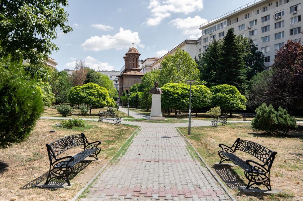 Elegant Studio In The Heart Of The Town Bukarest Eksteriør billede